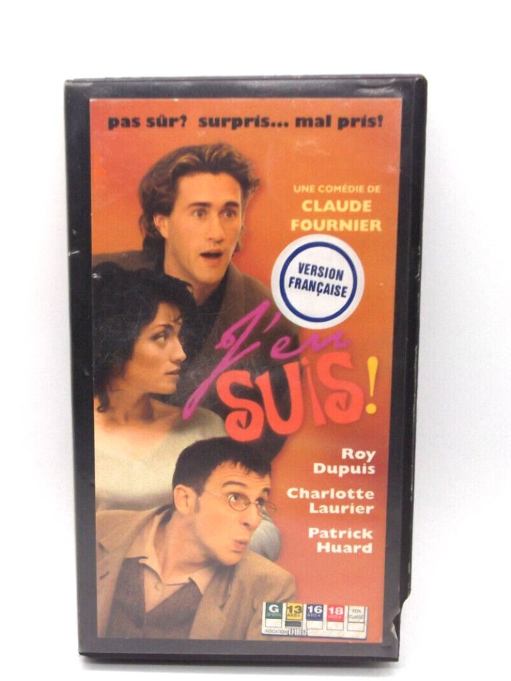 J'en Suis (VHS)(French) Tested Roy Dupuis